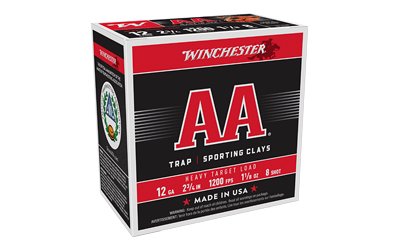 WIN AA HVY TRGT 12GA 2.75" #8 25/250